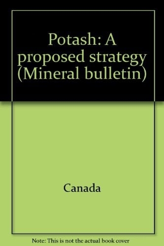 Potash: a proposed strategy = : Potasse : proposition de strategie