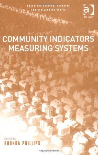Community Indicators Measuring Systems (Urban and Regional Planning and Development.)