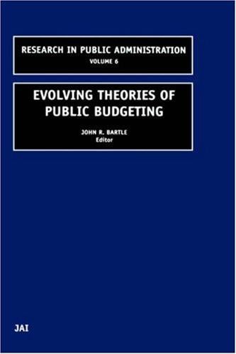 Evolving theories of public budgeting