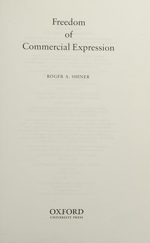 Freedom of commercial expression