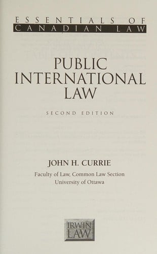 Public International Law