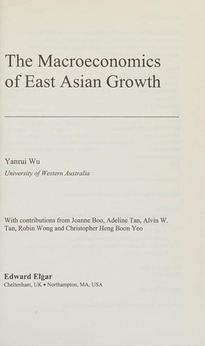 The macroeconomics of East Asian growth