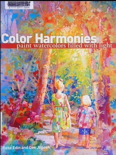 Color harmonies: paint watercolors filled with light