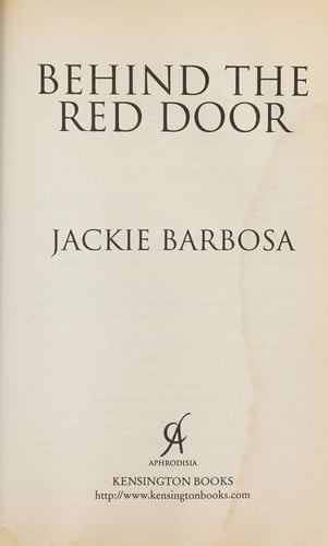 Behind the red door