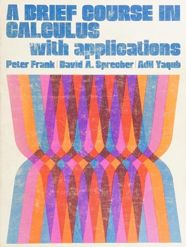 A brief course in calculus with applications