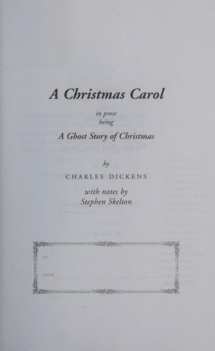 Charles Dickens A Christmas Carol- Special Church Edition