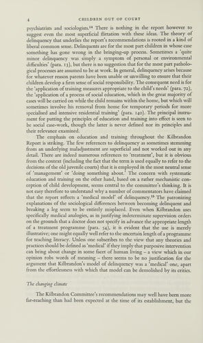 Children out of court