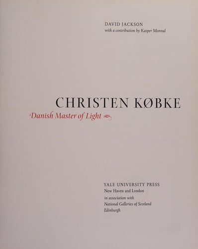 Christen Kobke: Danish Master of Light