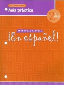 En Espanol 2dos   Cuaderno  Más Práctica