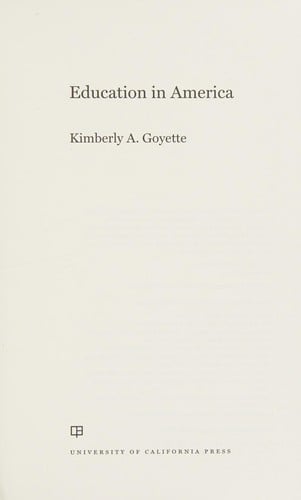 Education in America