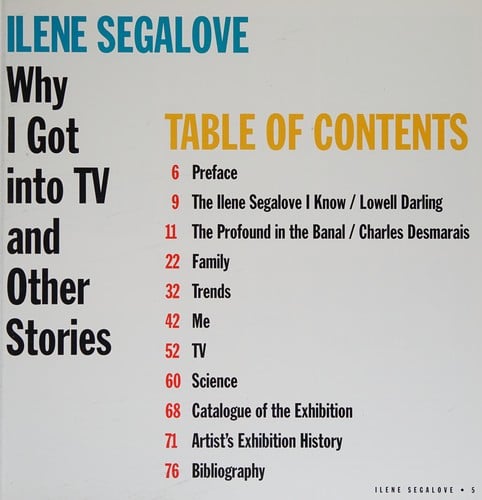 Ilene Segalove: why I got into TV and other stories