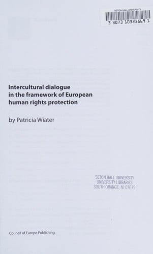 Intercultural Dialogue in the Framework of European Human Rights Protection