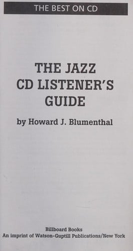 The jazz CD listener's guide