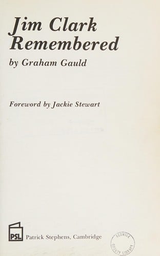 Jim Clark remembered