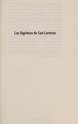 Las lágrimas de San Lorenzo