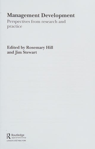 Management Development: Perspectives from Research and Practice