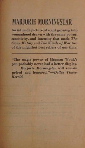 Marjorie Morningstar
