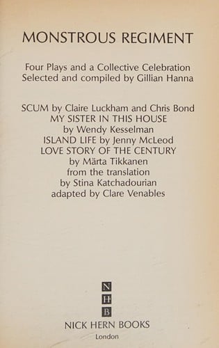 Monstrous Regiment: A Collective Celebration