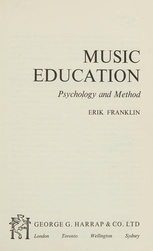 Music education: psychology and method