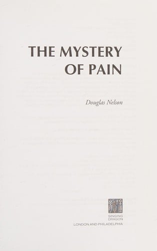 Mystery of Pain