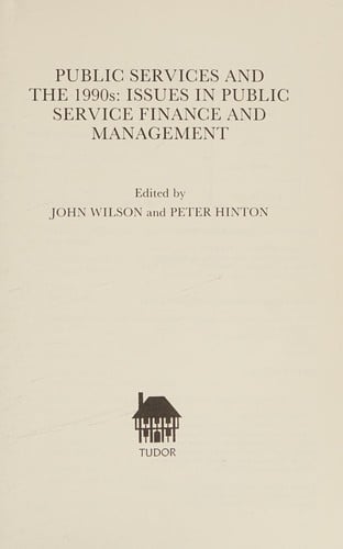 Public Services & the 90's (Management S.)