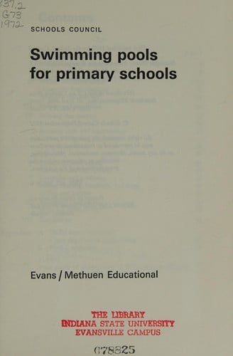 Swimming pools for primary schools.