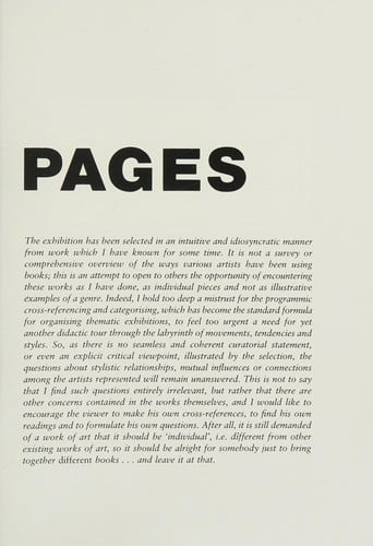 Turning Over the Pages