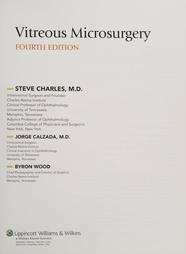 Vitreous microsurgery