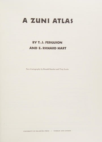 A Zuni atlas
