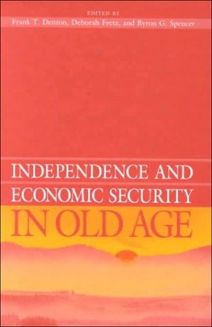 Independence & economic security in old age
