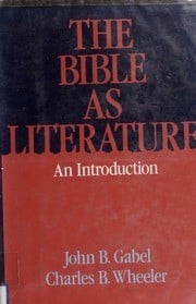 The Bible as literature: an introduction