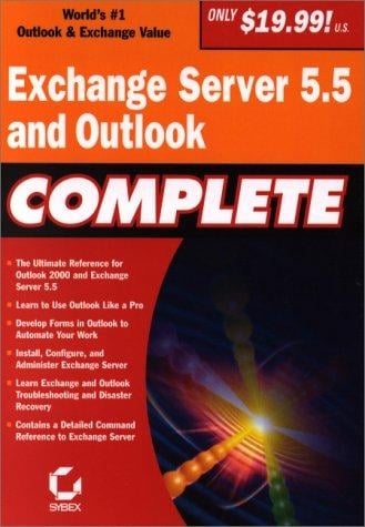 Exchange Server 5.5 and Outlook Complete
