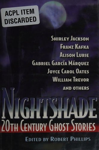 Nightshade: 20th Century Ghost Stories