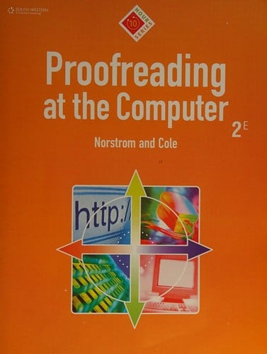 Proofreading at the computer