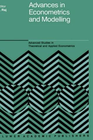 Advances in Econometrics and Modelling (Advanced Studies in Theoretical and Applied Econometrics)