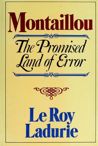 Montaillou: the promised land of error