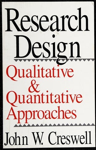 Research design: qualitative & quantitative approaches