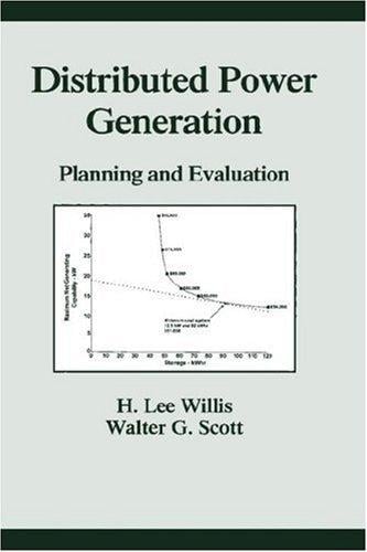 Distributed power generation: planning and evaluation
