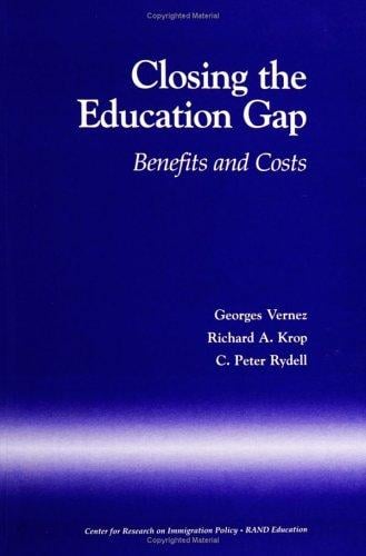 Closing the Education Gap: Benefits and Costs