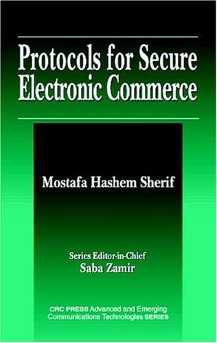 Protocols for Secure Electronic Commerce
