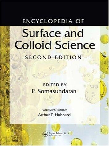 Encyclopedia of Surface and Colloid Science, Second Edition (Eight-Volume Set)