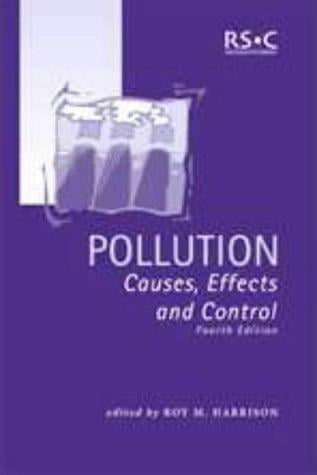 Pollution: causes, effects, and control