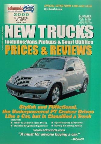 Edmund's New Trucks Winter 2001: Prices & Reviews: Includes Vans, Pickups & Sport Utilities (Edmund's New Trucks. Prices and Reviews)