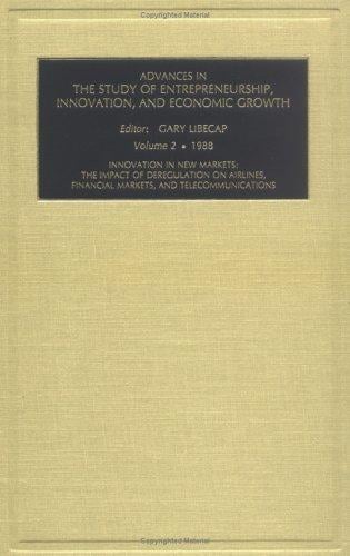 Advances in the Study of Entrepreneurship, Innovation and Economic Growth