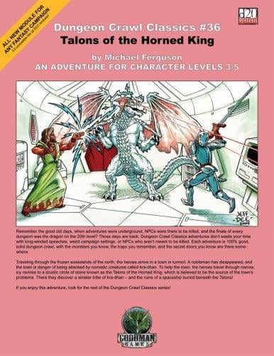 Talons of the Horned King: An adventure for character levels 3-5
