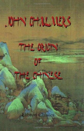 The Origin of the Chinese
