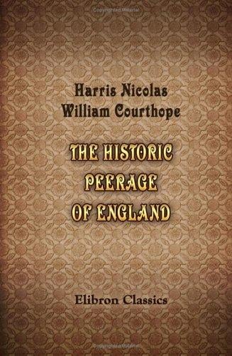 The Historic Peerage of England