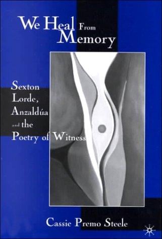 We heal from memory: Sexton, Lorde, Anzaldúa, and the poetry of witness