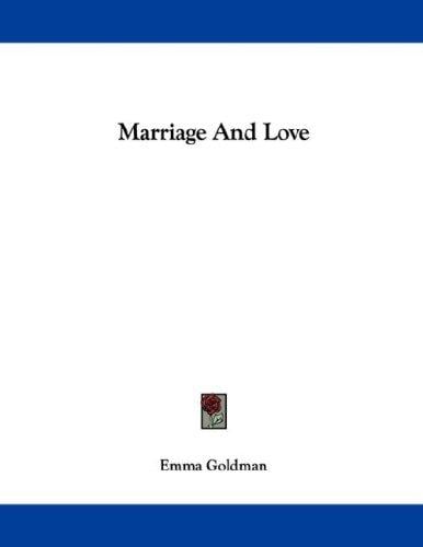 Marriage And Love