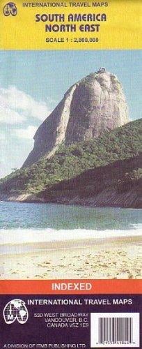International Travel Maps, South America, North East, Scale 1:2,800,000: Indexed (Travel Reference Map)